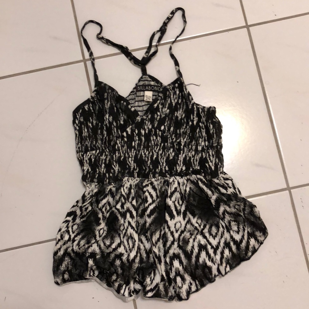 Billabong Scrunch Cute Boho Aztec Tank Racerback
